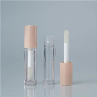 Recipientes de brilho labial de plástico