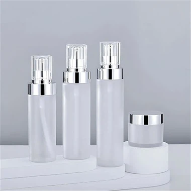 Garrafa cosmética luxuosa de PETG