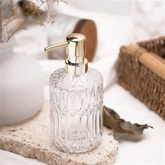 Frascos de loção de vidro com bomba